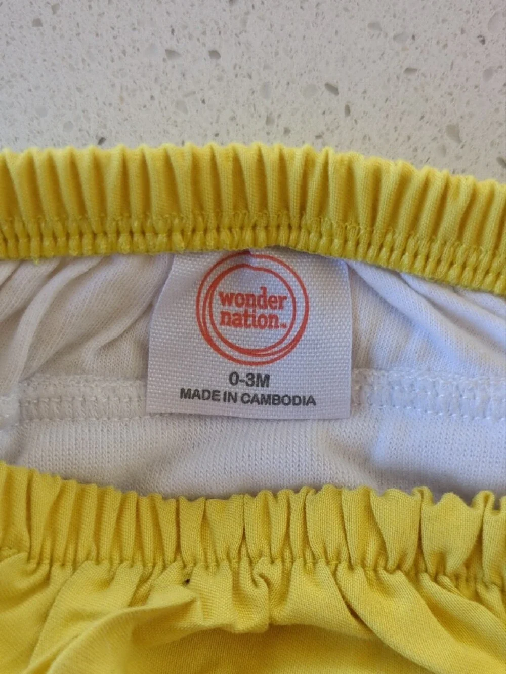 FREE With Purchase - Yellow Baby Swim Diaper Cover 0-3 Months